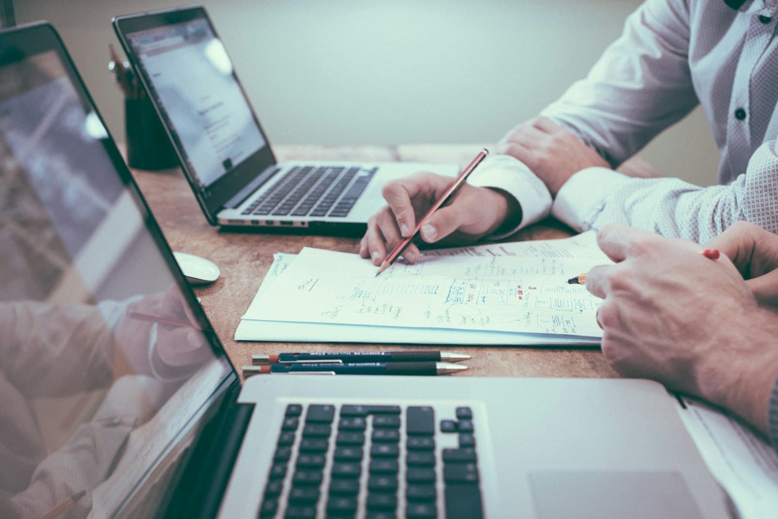 Reviewing a project quote and budget figures